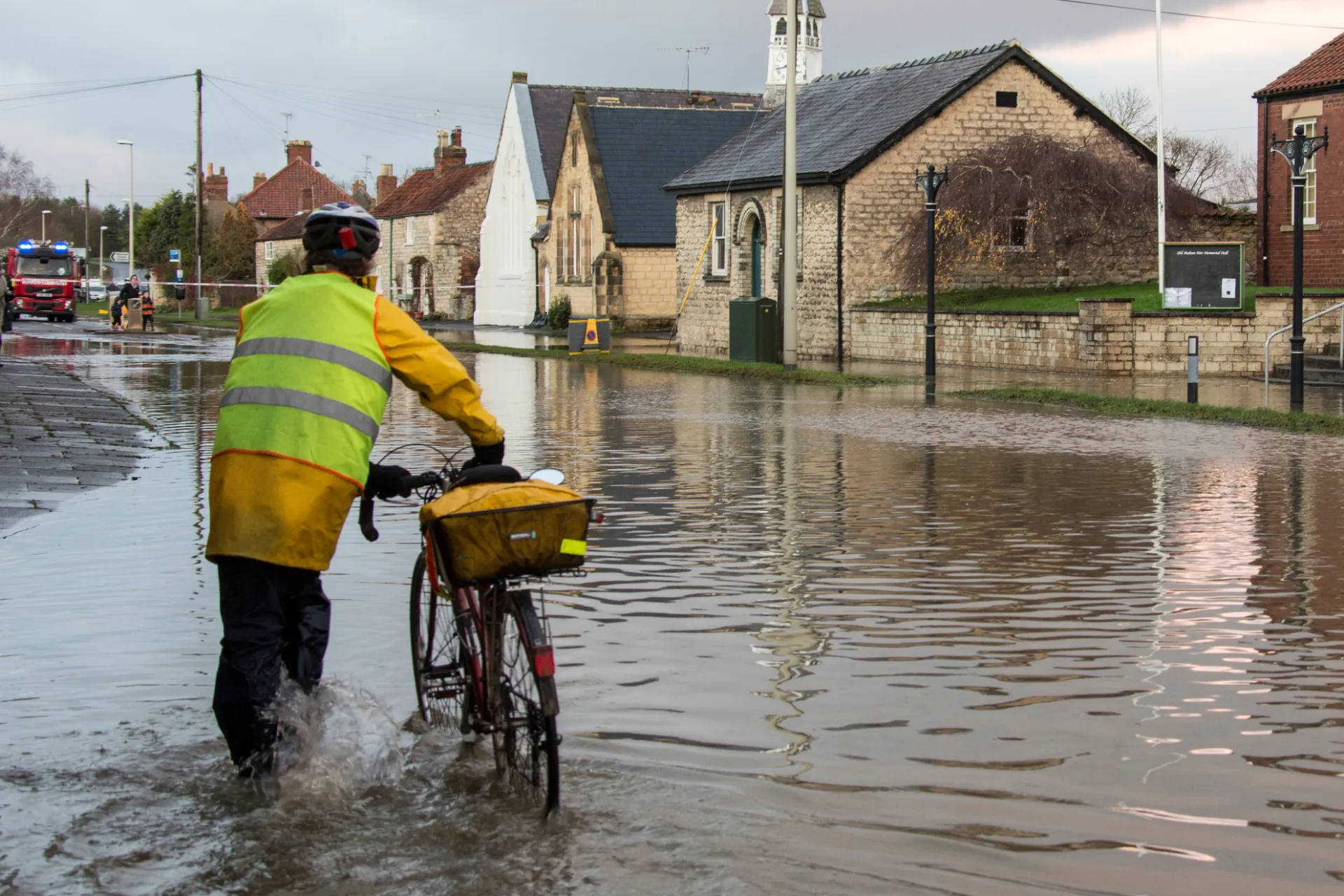 coastal erosion risk management is part of emergency services as well as fire and rescue service that will use this new system.